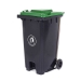 240 Litre Wheeled Bin With Green Lid