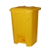 80 Litre Pedal Bin In Yellow
