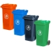 120 Litre Coloured Wheeled Bin Group Colour Examples