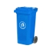 120 Litre Blue Wheeled Bin