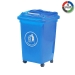 50 Litre Bin With Wheels in BLue