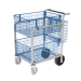 Large Mailroom Trolley With 2 Baskets & Panier Basket