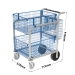 Large Mailroom Trolley With 2 Baskets & Panier Basket Dimensions