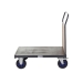 Single End Platform Truck Side View