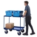 Shelf Trolley In Use