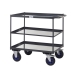 Shelf Trolleys with 3 Tier Steel Shelving