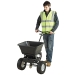 Salt Spreader In Use
