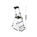 Professional Stepladder with Carry Handle 3 Tread Dimensions