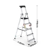 Professional Stepladder with Carry Handle 5 Tread Dimensions