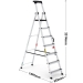 Professional Stepladder with Carry Handle 7 Tread Dimensions