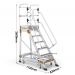 Safety Steps With Safety Lock 6 Treads