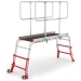 Telescopic Work Platform Extended With Guards