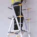 Folding Telescopic Large Platform Stepladder In Used