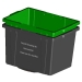 Kerbside Recycling Box Bin with 55 Litre Capacity