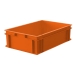 Orange Plastic Stacking Containers - M208A