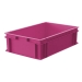 Pink Plastic Stacking Containers - M208A