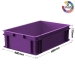 Purple Plastic Stacking Containers - M208A