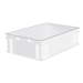 White Plastic Stacking Containers - M208A