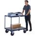 Shelf Trolley In Use