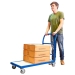 Platform Truck In Use