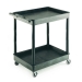 2 Level Shelf Tray Trolley