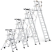 Large Platform Folding Steps With Safety Gates Group