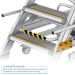 Safety Steps With Safety Lock Detail
