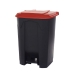 80 Litre Bin With Red Lid
