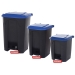 Pedal Bins With Coloured Lids